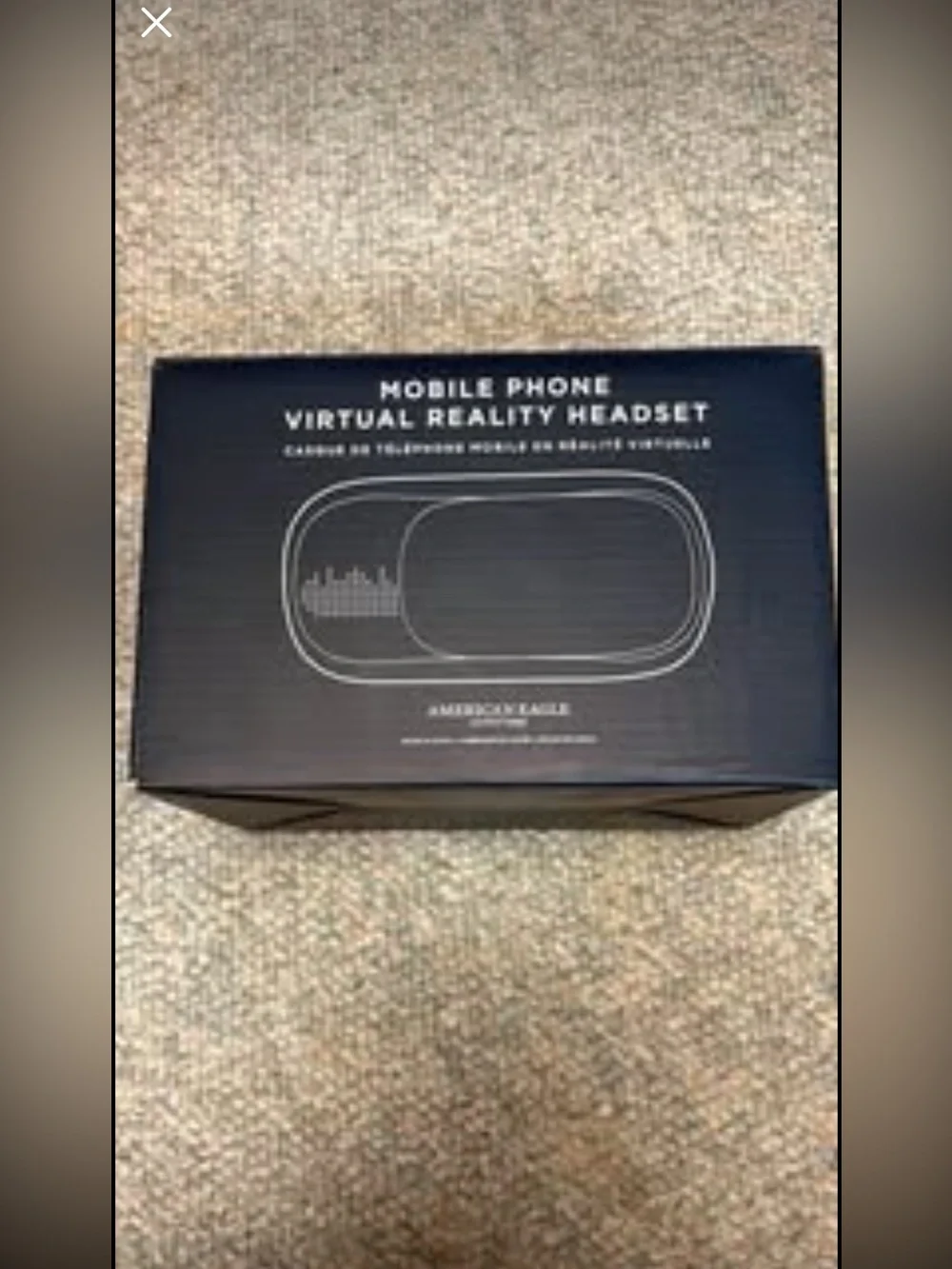 Vintage 2017 NIB Mobil phone virtual reality headset from american eagle